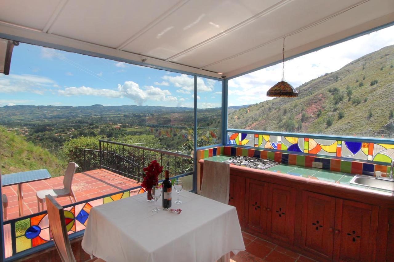 Suites Arcoiris Villa de Leyva Eksteriør billede